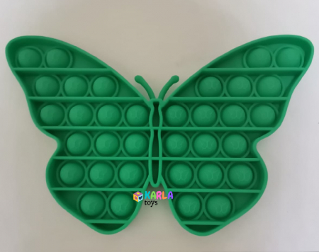 Pop It - Joc senzorial Pop It Jucarie Push Pop Bubble fidget Fluture cu bila