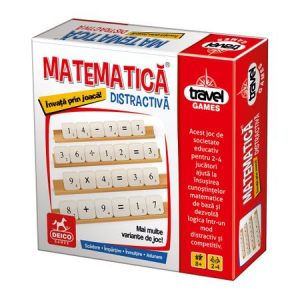 Jocuri educative (3 ani +) - Joc de societate educativ Matematica Distractiva