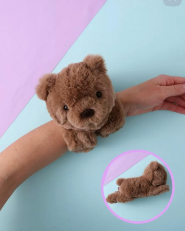 Jucarii din Plus - Mascote din Plus(3 ani +) - Jucarie Bratara din Plus Urs