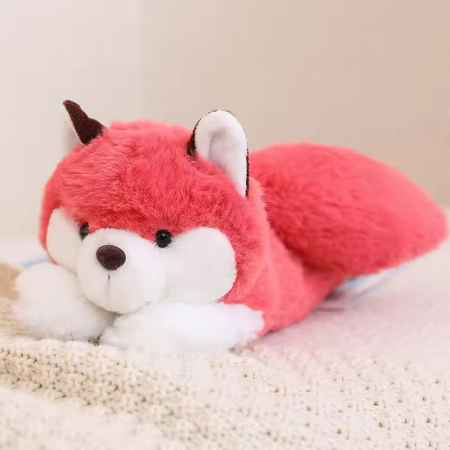 Jucarii din Plus - Mascote din Plus(3 ani +) - Jucarie Bratara din Plus Vulpe