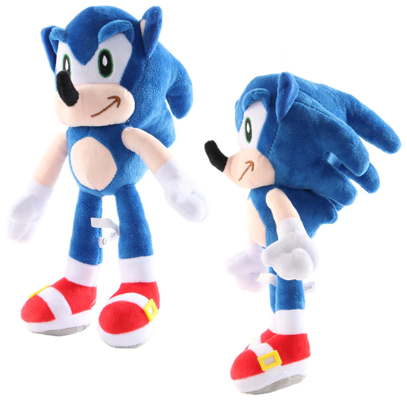 Jucarii din Plus - Mascote din Plus(3 ani +) - Jucarie de Plus Super Sonic  - Jucarie de plus Sonic Hedgehog