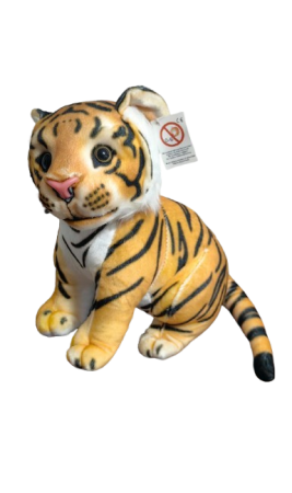 Jucarii din Plus - Mascote din Plus(3 ani +) - Jucarie de plus Tigru 35 cm – Tigru de plus moale si adorabil