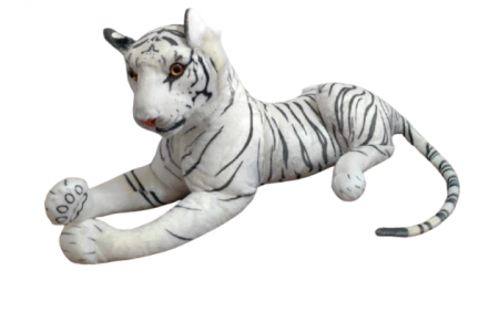 Jucarie de Plus Tigru Alb – 70 cm [1]