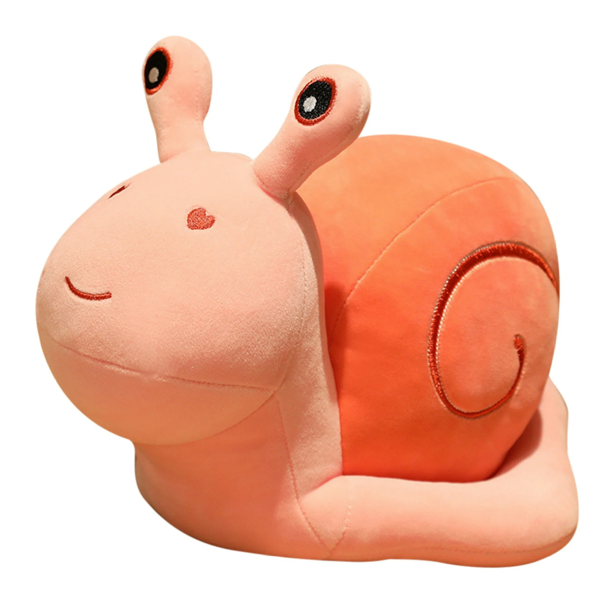 Jucarii din Plus - Mascote din Plus(3 ani +) - Jucarie din Plus Melc Roz 20 cm
