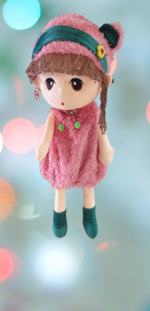 REDUCERI - Papusa de Plus cu Rochita si coditeFairy Doll