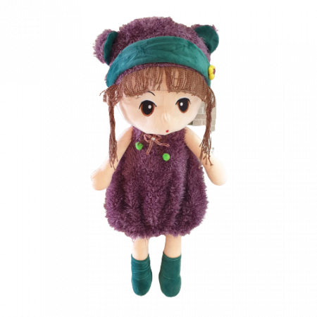 Papusi -Casute- Masute infrumusetare ( 3 ani +) - Papusa de Plus cu Rochita si coditeFairy Doll