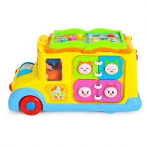 Jucarie Bebe Autobuzul Scolii Muzical [1]