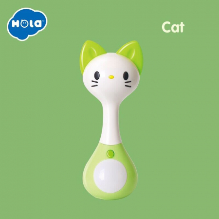 Jucarii muzicale - Jucarie interactiva cu Lumini Zornaitoare Animale Hola Toys