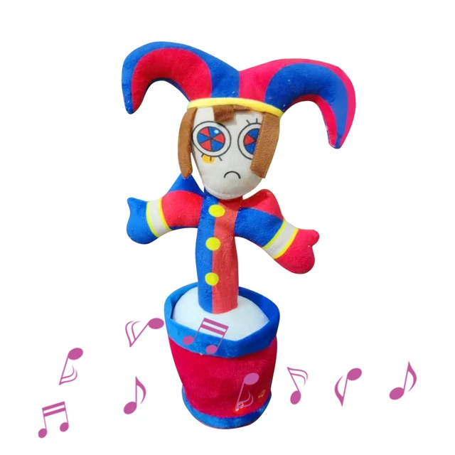 Jucarii muzicale - Jucarie interactiva Pomni The Amazing Digital Circus USB Functie de inregistrare Rosu