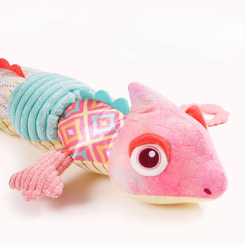 Jucarii - Jucarie Muzicala Din Plus Cameleon pentru bebe