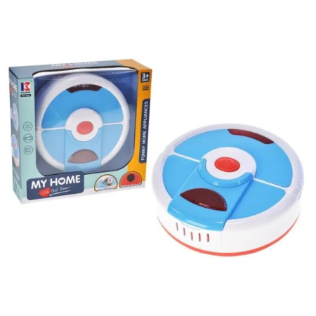 Jucarii - Aspirator Robot de Jucarie pentru Copii cu Sunet si Miscare Automata – 22 cm