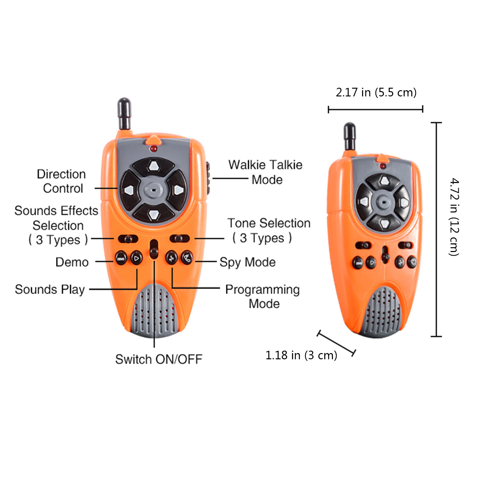 Jucarie Robot Inteligent cu Wireless si Walkie Talkie [10]