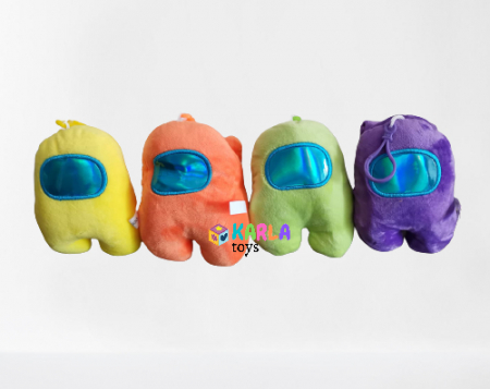 Jucarii din Plus - Mascote din Plus(3 ani +) - Jucarii de Plus Among Us set 4 buc
