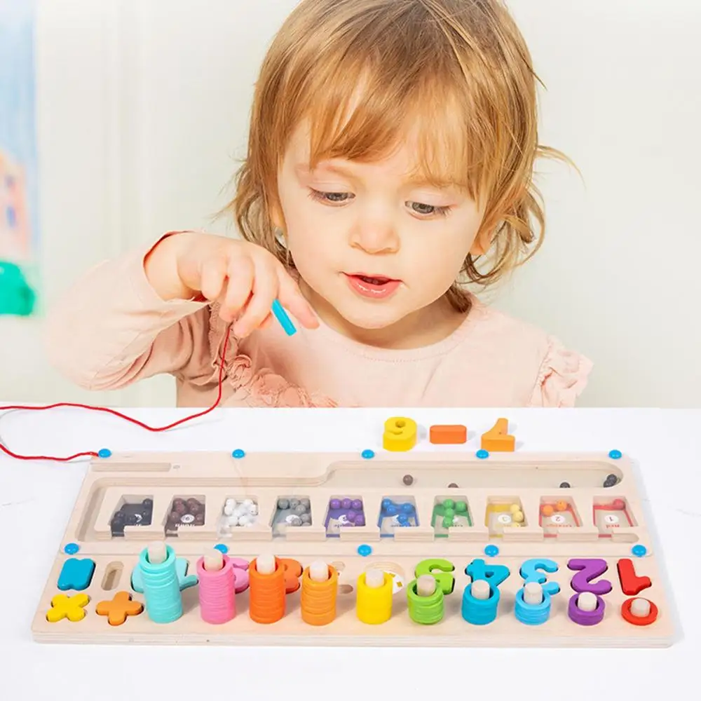 Tablă de matematică din lemn Montessori [5]