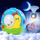 Lampi de veche (0 luni +) - Proiector cu Lumina de Noapte Goodway Musical Projector – Melc cu Muzica si Proiectii