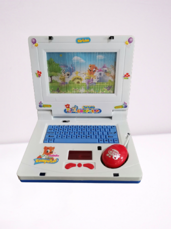 Masinute si Trenulete (3 ani+) - Laptop Copii cu Muzica  Lumini  si Mouse