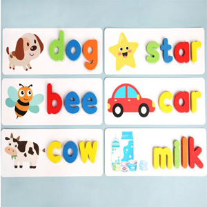 Joc Puzzle Litere din Lemn Mntessori [7]