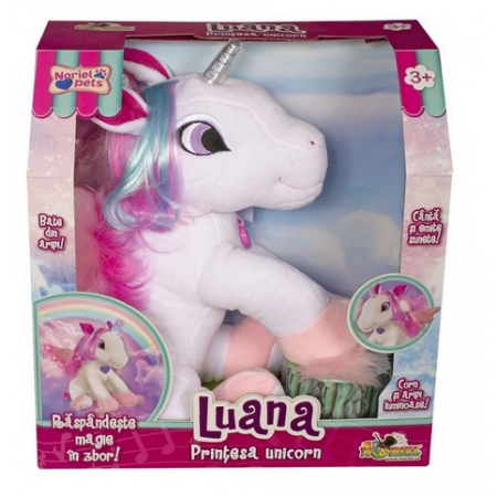 Jucarii din Plus - Mascote din Plus(3 ani +) - Jucarie de plus Unicorn Luana
