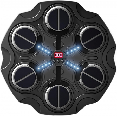 Jucării exterior - Maaina de Box Inteligenta cu Muzica si Bluetooth Negru– Montare pe Perete, LED