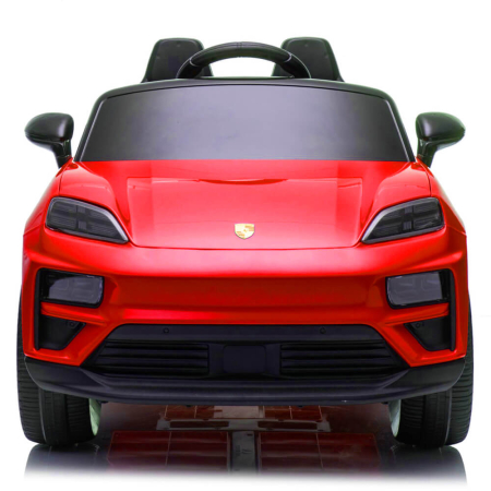 Masinuta Electrica Copii Porsche Macan Turbo Rosu 12V, Telecomanda, EVA [1]