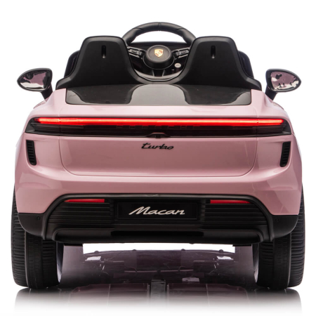 Masinuta Electrica Copii Porsche Macan Turbo Roz 12V, Telecomanda, EVA [2]