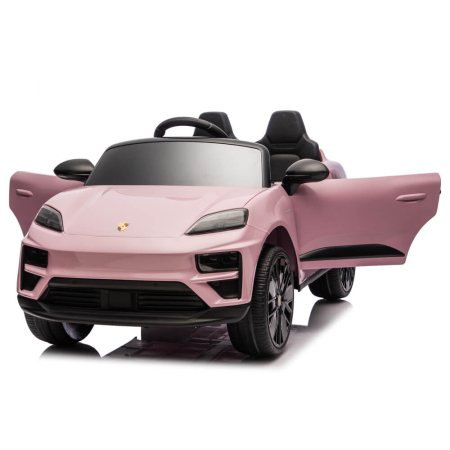 Masinuta Electrica Copii Porsche Macan Turbo Roz 12V, Telecomanda, EVA [3]