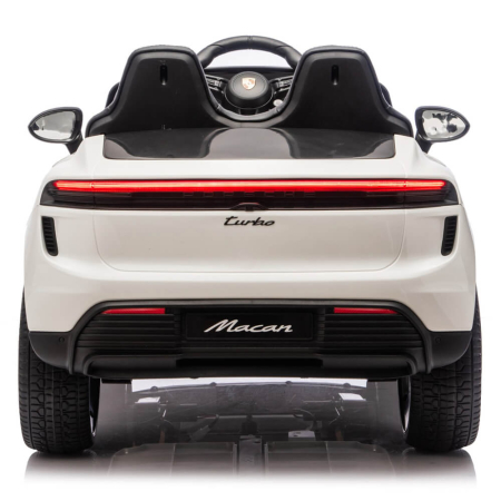 Masinuta Electrica Copii Porsche Macan Turbo Alb 12V, Telecomanda, EVA [1]