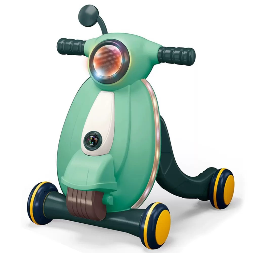 Antepremergatoare si premergatoare - Antemergator verde cu lumini si sunete pentru bebe