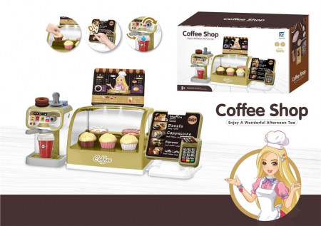 Bucatarii  de Jucarie(3 Ani+) - Magazin de Jucarie Coffee Shop cu sunete