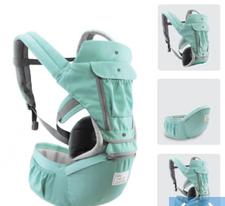 Marsupiu multifunctional 3 in 1 cu scaun pentru sold - Roz [7]