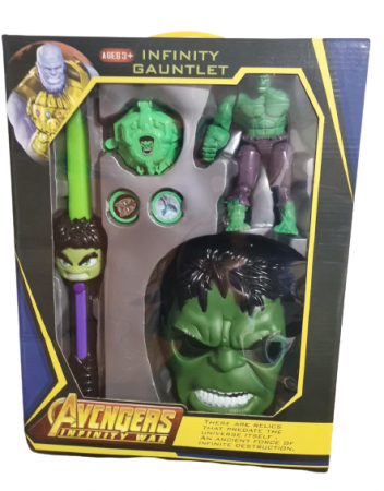 Masca Hulk cu lansator si Sabie cu lumini [2]