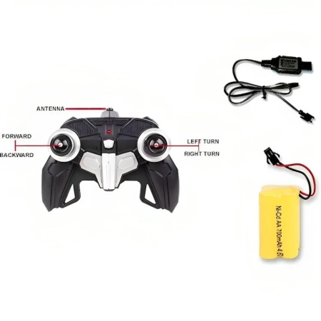 Tir Rc de jucarie cu telecomanda lumini si incarcare USB [1]