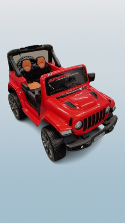 Masinute electrice 12V - Masina electrica de copii, jeep,  baterie, 12 V, Rosu