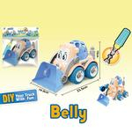 Set scule - Truse doctor copii ( 3 ani +) - Masinuta de asamblat Diy Your Truck pentru copii
