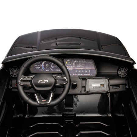 Masinuta Electrica Chevrolet Blazer 2 locuri 12V Roti din Spuma Gri [5]