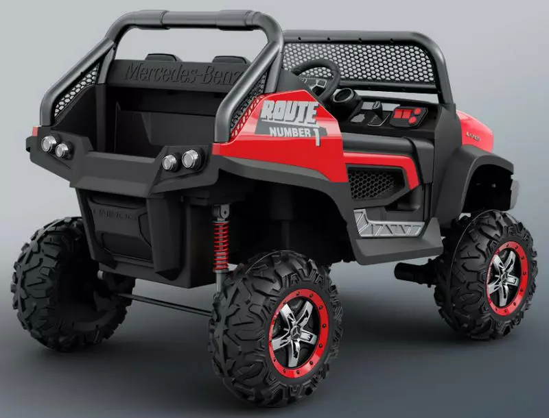 Masinuta electrica copii Mercedes Benz Unimog Jeep 4x4 [3]
