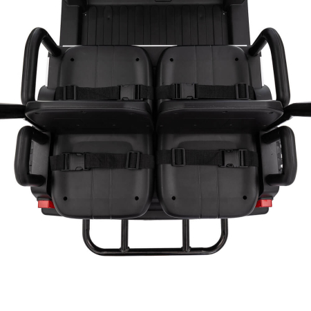 Masinuta Electrica de Golf pentru Copii , 2 Locuri, 12V, Roti EVA, Bluetooth, Telecomanda [5]