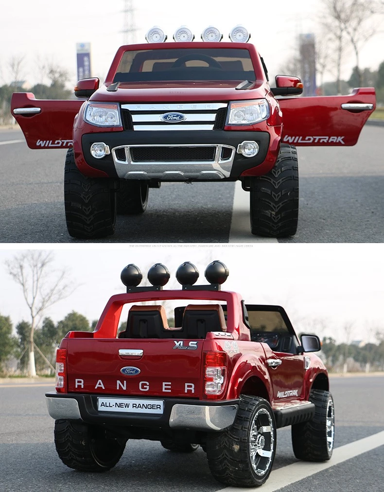 Masinuta electrica Ford Ranger 4x4 petru copii Visiniu [1]
