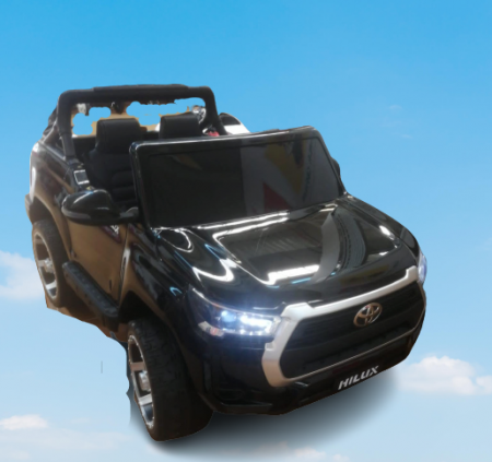 Masinute electrice 12V - Masinuta Electrica  Jeep Copii 4X4 Toyota Hilux cu 2 Locuri si Radiotelecomanda