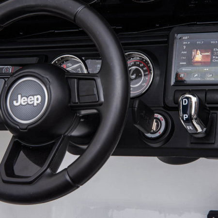 Masinuta Electrica Jeep Rubicon 4x4 Cheie si Telecomanda 12V [4]