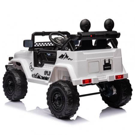 Masinuta Electrica Toyota FJ Cruiser 12V Copii Roti EVA MP3 Piele Eco Bluetooth [2]