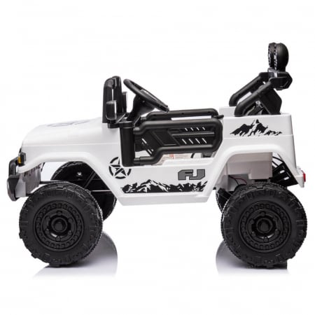 Masinuta Electrica Toyota FJ Cruiser 12V Copii Roti EVA MP3 Piele Eco Bluetooth [4]