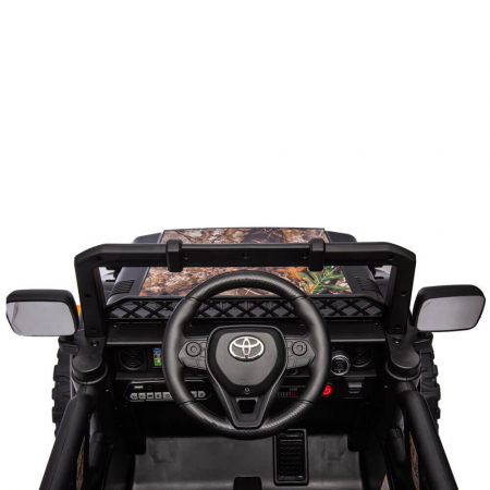 Masinuta Electrica Toyota FJ Cruiser 12V Copii Roti EVA MP3 Piele Eco Bluetooth [4]
