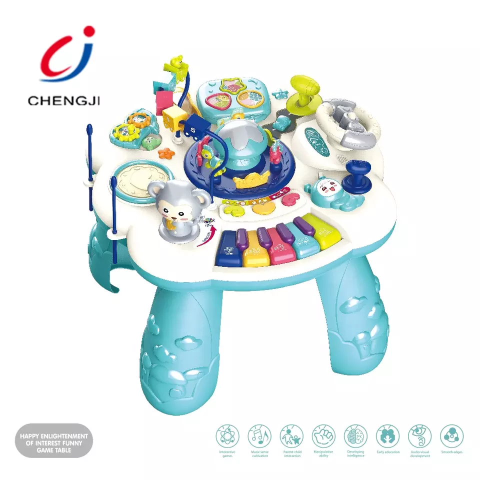 Masute cu activitatii - Masuta Interactiva Bebe multifunctionala cu activitati  sunete si lumini