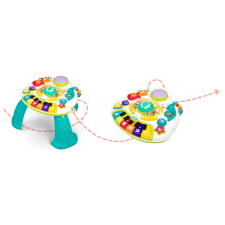 Masuta interactiva muzicala tip busy board bebe [4]