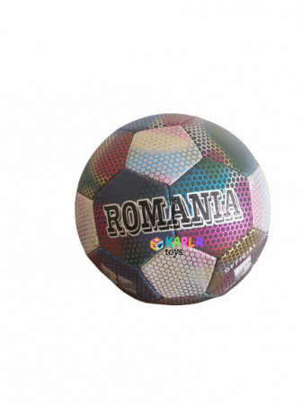 Jucării exterior - Minge de Fotbal Romania Reflectorizanta marimea 5