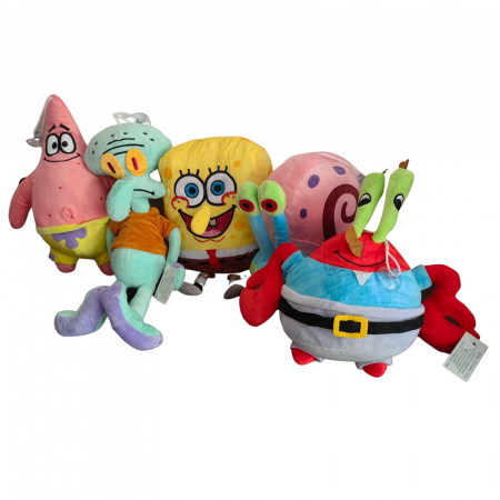 Set 5 jucarii de plus Sponge Bob [1]