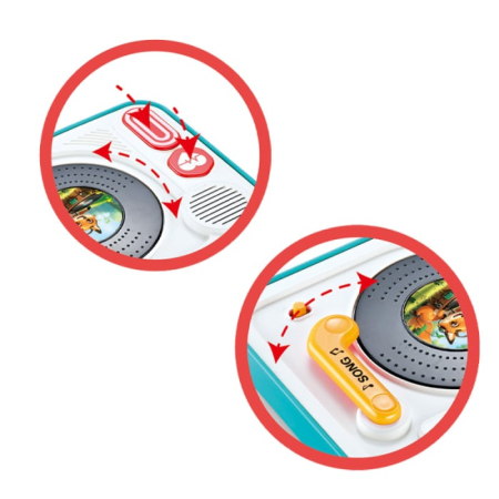 Mini DJ Interactiv pentru Bebelusi – Masa DJ Muzicala cu Melodii Clasice [1]