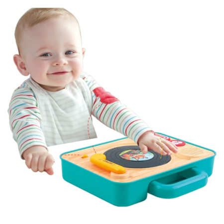 Jucarii - Mini DJ Interactiv pentru Bebelusi – Masa DJ Muzicala cu Melodii Clasice