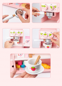 Stand Lemn Cafenea pentru copii - Magazin deserturi si cafea [6]